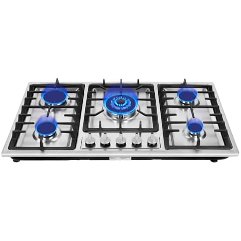 Milzeone 5 Burner Gas Cooktop Cover