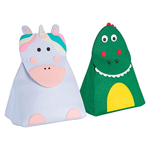 Tiny Dining Cestas de lavandería de Fieltro Cover