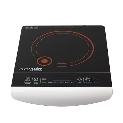 BLOWHOT 2000-Watt Feather Touch Venus Induction Cook Top - (Black)