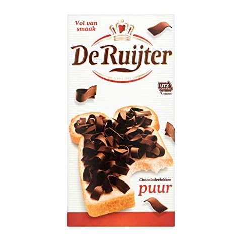 De Ruijter Dark Chocolate Flakes 10.5Oz (pack of 3) Cover
