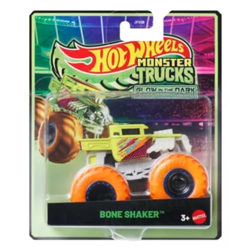 Hot Wheels Monster Trucks - (Glow in the Dark Bone Shaker JFX11)