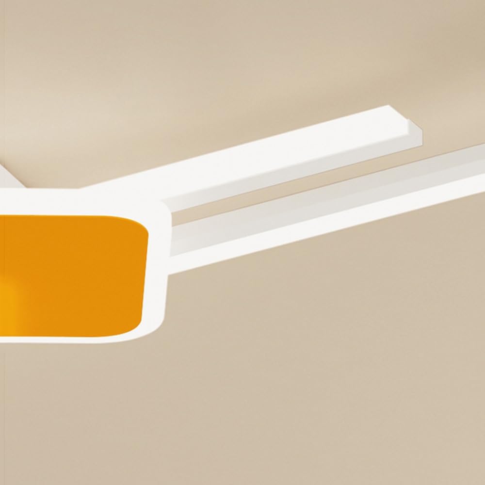 Modern Home Decoration Long Strip Ceiling Light Linear Bar LED Wall Sconces Light Nordic Minimalism Black Orange White Light Fixtures Bathroom Vanity Wall Mount for Boy Bedroom Hallway