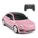 Radio Remote Control 1/24 Scale Volkswagen Beetle Licensed RC Model Car (Pink)