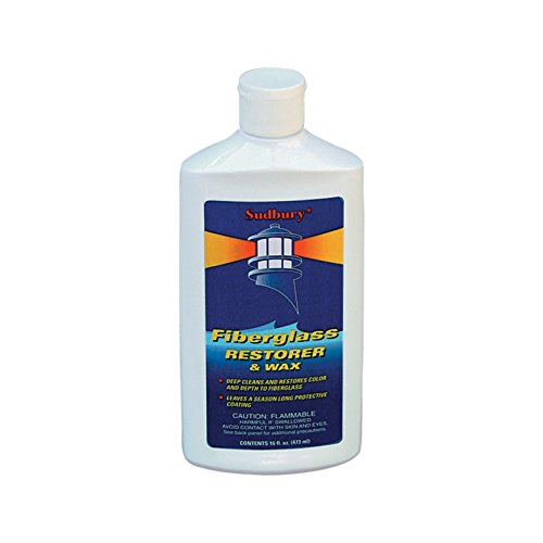 Sudbury 413 Fiberglass Restorer and Wax, 16-Ounce Liquid