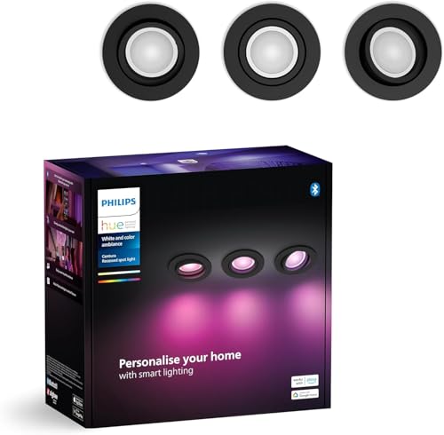 Philips Hue Centura Pack de 3 focos empotrables