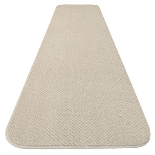 House, Home And More Skid-Resistant Carpet Runner - Ivory Cream - 6 Feet X 27 Inches #TOP8