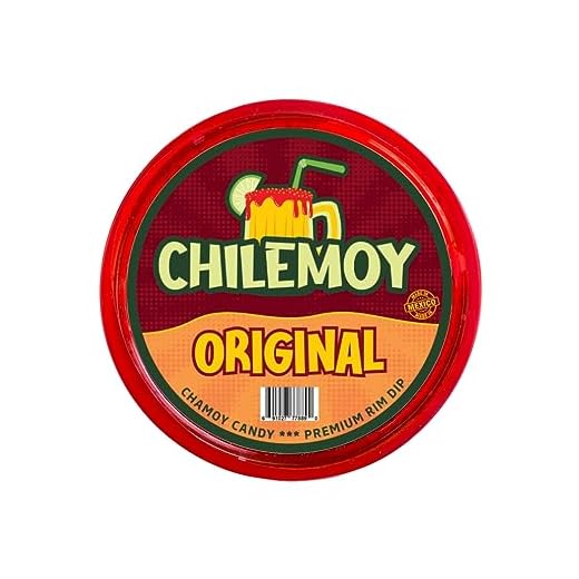 CHILEMOY Rim Dip Chamoy | Handcrafted Mexico | Chamoy Rim Paste for Cocktails, Seltzer, Michelada Rim Dip | Tajin Rimmer for Cocktails 8oz Original