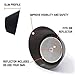 Garage Door Opener Safety Beam Plastic 3 in. EMX Gate Reflector & Protective Reflector Hood