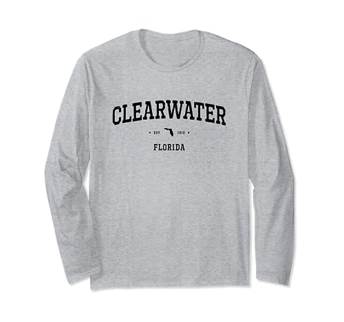 Abbigliamento sportivo Florida in stile Clearwater University Maglia a Manica