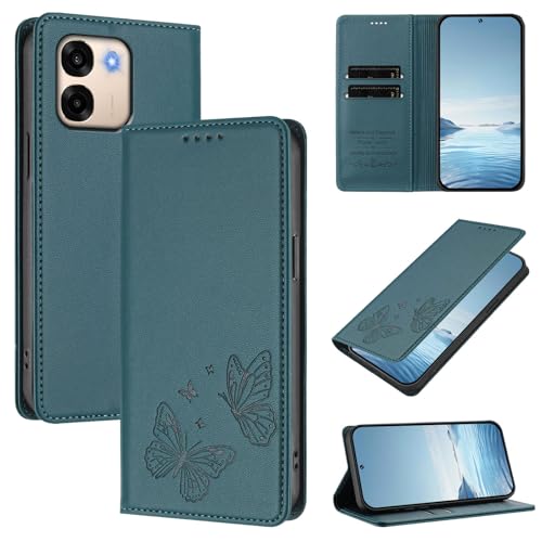 �X�}�z�P�[�X �Ή��@�� for Oppo A6T / A6K �yRFID�u���b�N�z�y�J�[�h�z���_�[�t�����z �}�O�l�b�g�J�� �X�^���h�@�\�t���z Green