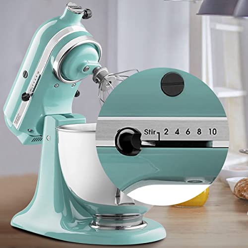 Egnic Speed Control Knob Replacement Part For Kitchenaid Stand Mixer, Lock Lever Attachment Knobs Plastic Kitchenaid Mixers Accessories (A Set Of 2) #TOP5