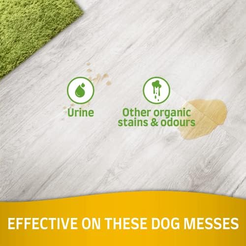 Nature's Miracle Dog Urine Stain & Odour Remover - Bio-Enzymatic Formula 946ml,White
