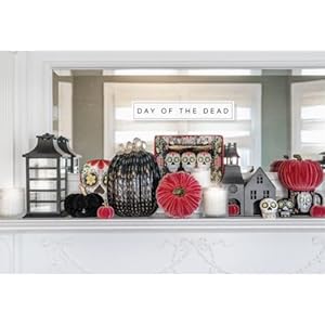 Boston International Hand Blown Glass Pumpkin Tabletop Mantel Shelf Fall Autumn Thanksgiving Halloween Decorations for Home, Large, Black & Gold Boston International Hand Blown Glass Pumpkin Tabletop Mantel Shelf Fall Autumn Thanksgiving Halloween Decorations for Home Large Black Gold