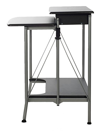 Onespace Freeley Folding Computer Desk, Black #TOP7