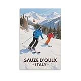 Matériau de qualité supérieure : l'affiche de voyage utilise une technologie d'impression de haute précision, lisse au toucher, graphiques clairs et, surtout, ne ternit pas facilement.