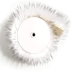 Shaggy Plush Faux Fur Fabric Precut Strips Faux Fur Ribbon Fluffy Fuzzy Fur Patches Fabric Trim DIY Craft Fur for Gnomes Beard Hair Cosplay Costume Dwarf Decoration Chair Cover Seat Cushion Pad