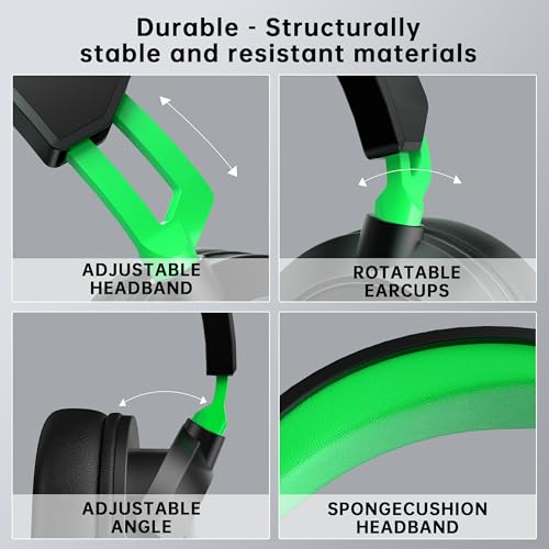 Image of AOC Wired Gaming Headset for Xbox Series X|S & Xbox One, PS5, PC, Clear Mic
