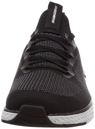 Tênis Solar Fuse - Valedge, Skechers, Masculino, Preto/Verde Limão, 41