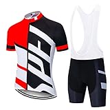 Ropa de bicicleta hecha de poliéster y licra,Secado rápido,Función transpirable y absorbente.Haga que su viaje en bicicleta sea más cómodo.