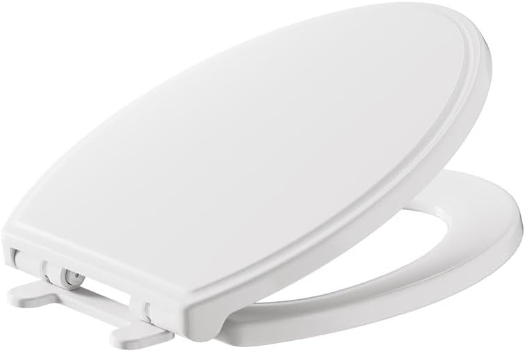 American Standard 5020A65G.020 Traditional Luxury Elongated Toilet Seat Soft Close, White