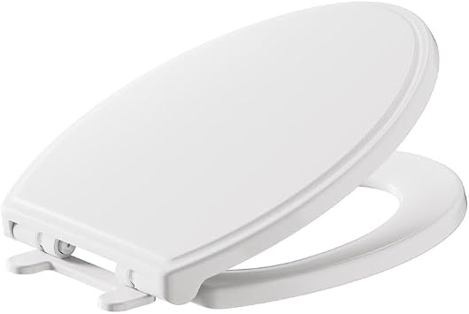 American Standard Traditional Elongated Toilet Seat, Soft Close, White