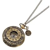 Taschenuhren: hergestellt aus robusten materialien, bietet diese retro-uhr präzise zeitmessung für ihre bequemlichkeit, taschenuhr