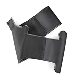 Décoration Intérieure Voitures Housse Volant Noire Cousue Main pour Peugeot 307 CC 407 SW 2004 2005 2006 2007 2008 2009 Protège Volant