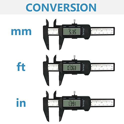 Digital Height Gauge And Vernier Caliper - 2-In-1 Measuring Tool With Inch/Metric/Fraction Conversion, Large Lcd Screen, 0-3 Inch/0-80Mm Range, And Auto-Off Feature For Precision Measurements #TOP2