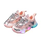 Kids LED Sport Shoes Children Colorful LED Light Shoes Baby Boys Girls Light Luminous Running Shoes Unisex Festival Carnival Sneakers Walking Shoes Jogging Shoes Suit for 15 Months-7 Years