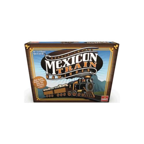 Goliath - Mexican Train, juego de dominó para 1 a 8 jugadores miniatura 2