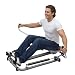 Rudergerät für Zuhause, 360° Rudermaschine, Rudergerät Klappbar für Cardio & Krafttraining | Platzsparend | Sport Geräte für Zuhause | LCD-Monitor | Bis 120kg