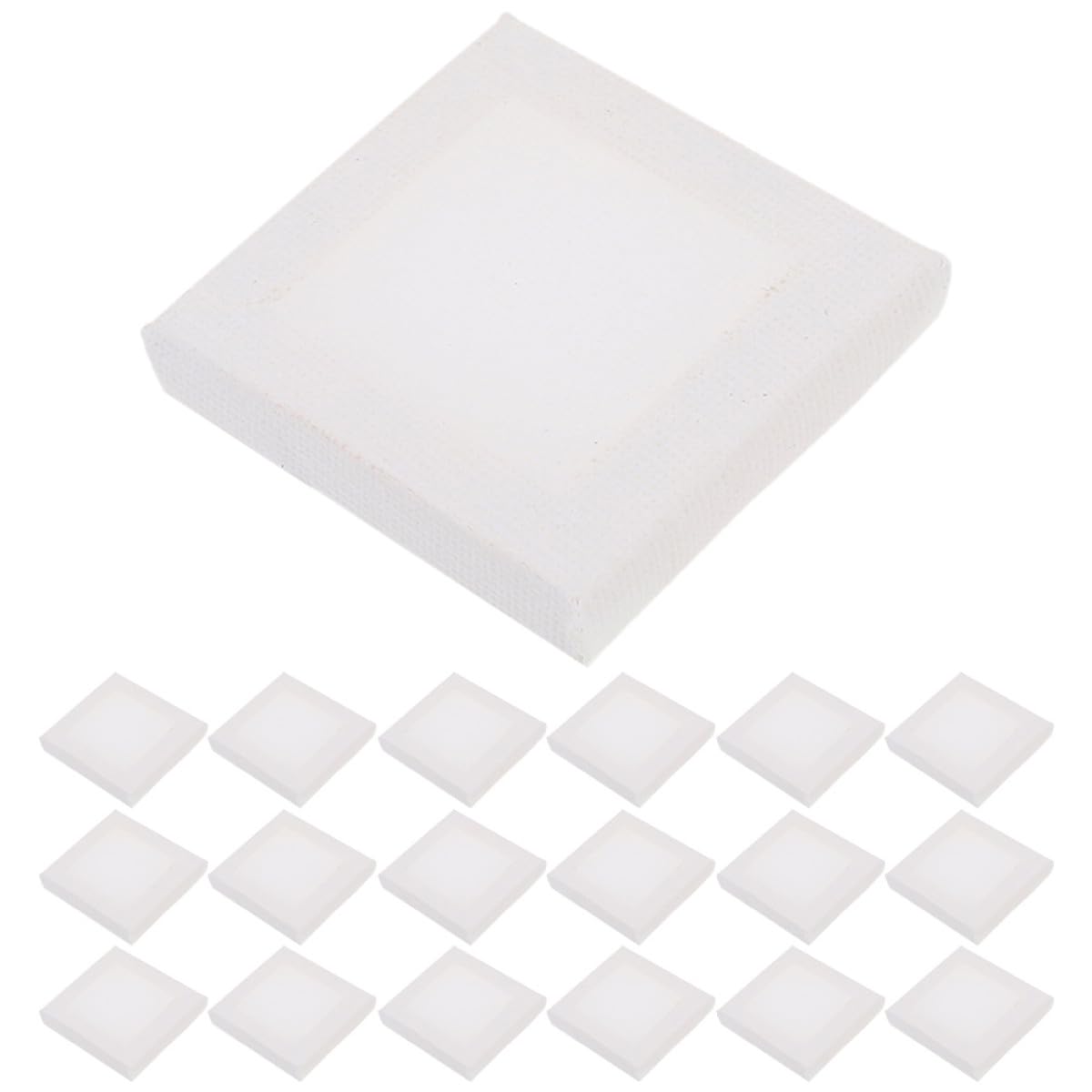 Mini lienzos de algodón blanco para pintar pequeños cuadros decorativos
