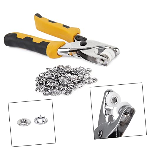 ORFOFE 3 Pecas Furador Giratório Multiferramentas Alicate De Couro Alicate Furador De Ilhós Soco De