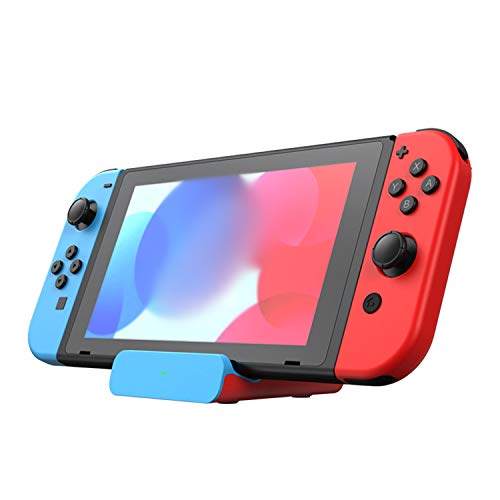 【ミニ小型・PD対応】最新Switchドック 充電スタンド （HDMI変換/TVモード/テーブルモード）最新 任天堂スイッチNintendo Switchシステム対応 4K1080P解像度 ニンテンド ポータブル USBハブスタンド Type-C ポート＆USB3.0ポート搭載 切り換えボタン付き 放熱対策
