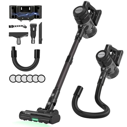 BrewVox Cordless Stick Vacuum 40KPa 450W 65-Min Runtime