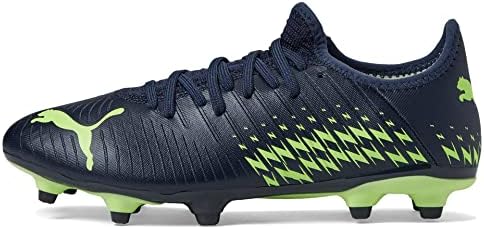 PUMA Women's Future Z 4.4 Firm Artificial Ground Sneaker, Parisian Night-Fizzy Light-Pistachio, 8.5