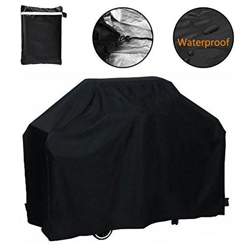 Grill Cover, Waterproof Breathable Outdoor Gas BBQ Grill Cover Large for Weber Holland Char Broil Brinkmann and Jenn Air (Extra Large_75x28x46 inch(WxDxH))