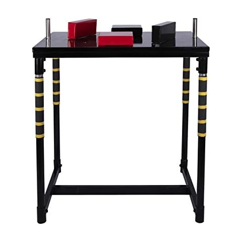 Professional Arm Wrestling Table Equipment, Competition Training Arm Wrestling Table, Used for Home Or Office Entertainment,Black Cover