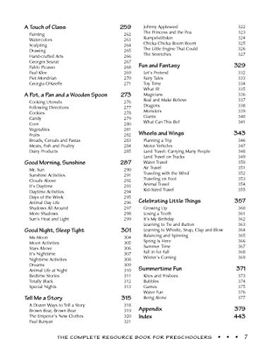 The Complete Resource Book for Preschoolers: An Early Childhood Curriculum With Over 2000 Activities and Ideas (Complete Resource Series) - Image 5