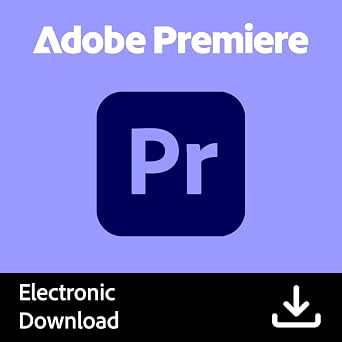 Adobe Premiere Pro Video Editing Software Subscription (12-Month, PC/Mac)