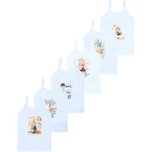 Cotton Camisole Combo Pack of 6 (S-7)