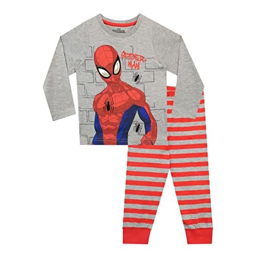 Marvel Pijamas para Niños El Hombre Araña Multi 11-12 Años