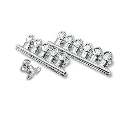 Kit com 12 Presilhas Curvatura C para Unhas de Gel Fibra Acrygel, 31mm