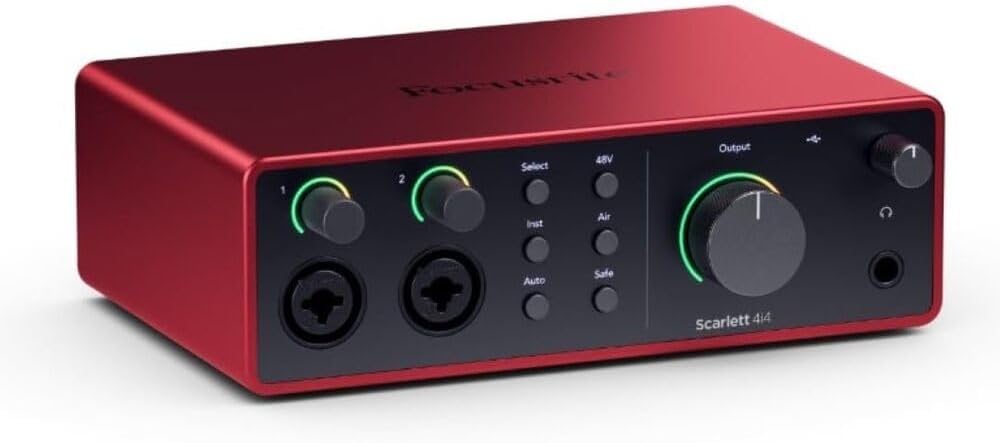 Focus Light / Scarlett 4i4 gen4 4In/4Out USB Audio Interface