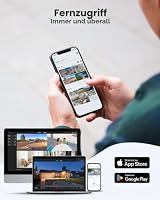 Reolink Dreifachobjektiv PoE Sicherheitskamera für den Außenbereich, 10MP 180° Panorama & 4K PT mit Auto-Tracking, KI-Videosuche, Farb- & IR-Nachtsicht, 24/7-Aufzeichnung, 2X OMVI 3i PoE und NVR – Ansicht 8