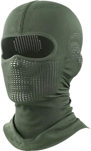 WTACTFUL 1/2 Stück - Sturmhaube Motorrad Sommer Atmungsaktiv Sturmmaske Balaclava Herren für Motorrad Fahren Skifahren Snowboarden