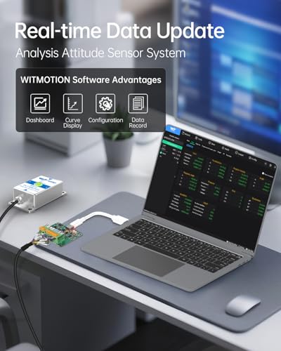 Miniatura 8 de Inclinómetro Analógico De Relé Acelerómetro Sinrt Rs232 De 3 Ejes Giroscopio Salida Angular, Interruptor De Inclinación De Doble Eje De Alta Precisión, Alarma De Seguridad Resistente Al Agua Ip68