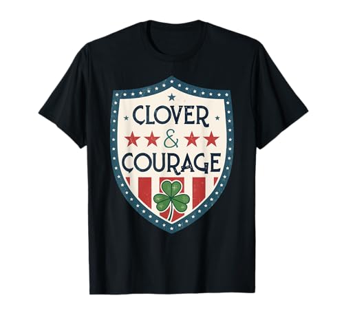 Clover & Courage Proud Teacher - St. Patrick's Day Irish T-Shirt