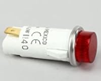 Fits Blodgett 1140 125V 1/3W Indicator Light, Red, 125V for BP-100, BP-50, DFG-100