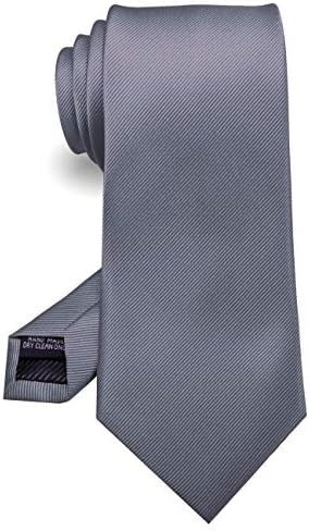 JEMYGINS 3.15" Solid Color Tie Formal Necktie for Men (8cm)